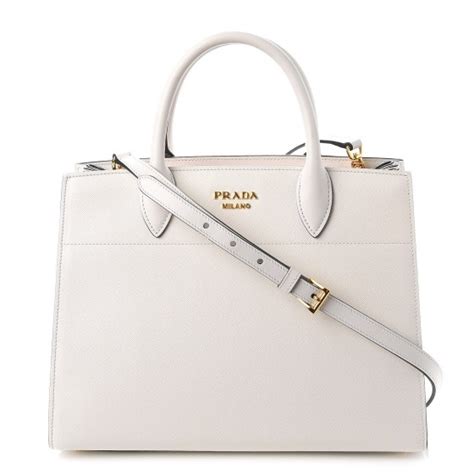 prada bibliotheque top handle mini white|Amazon.com: Prada, Pre.